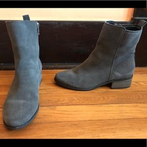 Gap Suede Chelsea Boots Booties Grey 8